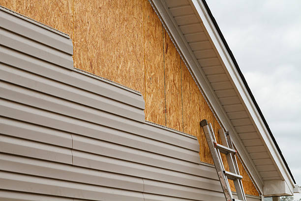 Professional Siding Repair technician working in Dunbar, SC